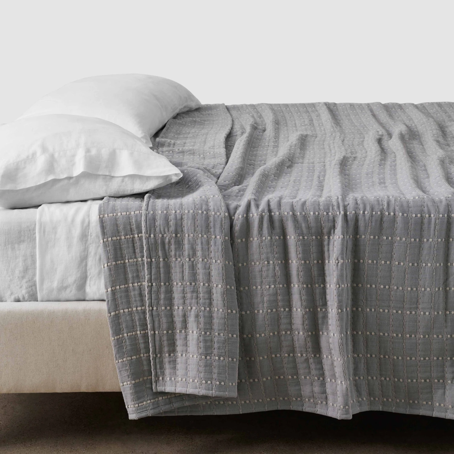 Naya Organic Cotton Quilted Bed Blanket 3 Naya Organic Cotton Quilted Bed Blanket