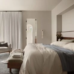 Naya Organic Cotton Quilted Bed Blanket 19 Naya Organic Cotton Quilted Bed Blanket -Home Sale Shop Naya Organic Cotton Quilt Stone Blue 5