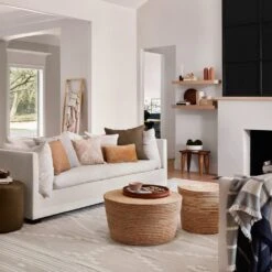 Neena Handwoven Area Rug -Home Sale Shop Neena Area Rug Flax 9