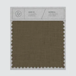 Linen Bedding Swatches -Home Sale Shop Olive
