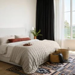 Organic Cotton Gauze Quilt 34 Organic Cotton Gauze Quilt -Home Sale Shop Organic Cotton Gauze Quilt Tan 5