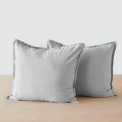 Organic Resort Cotton Euro Shams -Home Sale Shop Organic Turkish Cotton Euro Shams Light Grey 1 12360ae0 df14 463d b26e f129e3a6d537