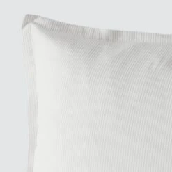 Organic Resort Cotton Euro Shams -Home Sale Shop Organic Turkish Cotton Euro Shams Sand Stripe 3 f6c29887 a56e 430a b563 2650974b2fd0