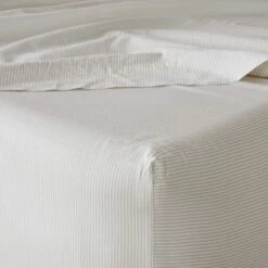 Organic Resort Cotton Sheet Set -Home Sale Shop Organic Turkish Cotton Sheet Set Sand Stripe 3 cd99e3f1 4d36 413e 9285 cb184c2482a8