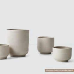 Paseo Tabletop Planter 13 Paseo Tabletop Planter -Home Sale Shop Paseo Planters Tabletop Medium Large 1 Labeled