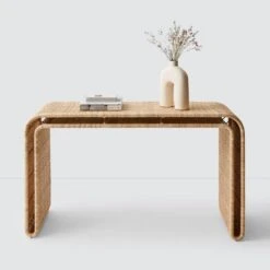 Penida Wicker Console Table