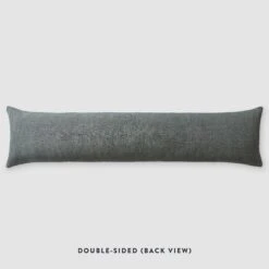 Prisha Linen Lumbar Pillow -Home Sale Shop Prisha Linen Lumbar Pillow Aegean 12x48 4
