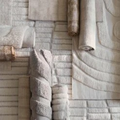 Rahi Hand-Knotted Area Rug -Home Sale Shop Rahi Area Rug Ecru 4