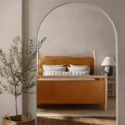 Ridge Bed -Home Sale Shop Ridge Bed Caramel Maple 2