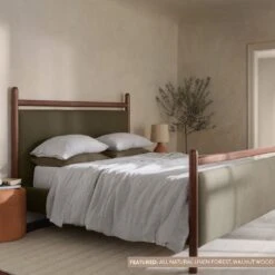 Ridge Bed -Home Sale Shop Ridge Bed Forest Walnut 1 Labeled