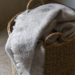 Rowan Mohair Throw 36 Rowan Mohair Throw -Home Sale Shop Rowan Mohair Throw Dove Grey 7