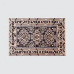 Salma Hand-Knotted Area Rug 22 Salma Hand-Knotted Area Rug -Home Sale Shop Salma Area Rug Navy 3
