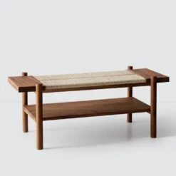 San Pedro Woven Bench -Home Sale Shop San Pedro Woven Bench Updated 2