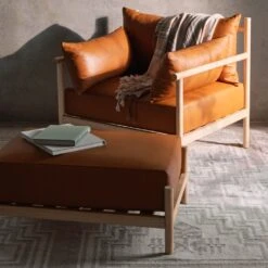 Santo Armchair -Home Sale Shop Santo Leather Armchair 17