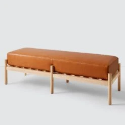 Santo Bench -Home Sale Shop Santo Leather Bench 2