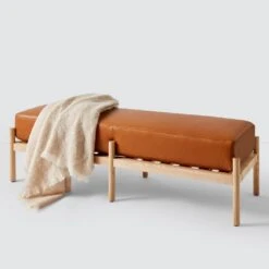 Santo Bench -Home Sale Shop Santo Leather Bench 3