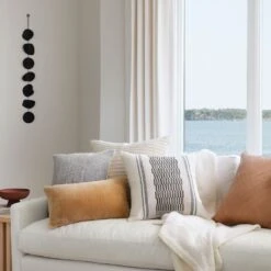 Sheepskin Lumbar Pillow - Tan -Home Sale Shop Sheepskin Lumbar Pillow Tan 12x20 6