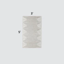 La Cima Handwoven Accent Rug - Grey -Home Sale Shop Size Labels.016