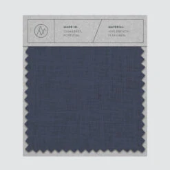 Linen Bedding Swatches -Home Sale Shop SlateBlue