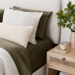 Stonewashed Linen Curated Bed Bundle -Home Sale Shop Stonewashed Linen Bed Bundle Earth Series 10