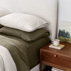 Stonewashed Linen Curated Bed Bundle -Home Sale Shop Stonewashed Linen Bed Bundle Earth Series 9