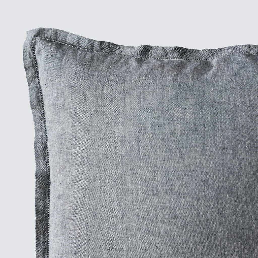 Stonewashed Linen Euro Shams 10 Stonewashed Linen Euro Shams - Image 8