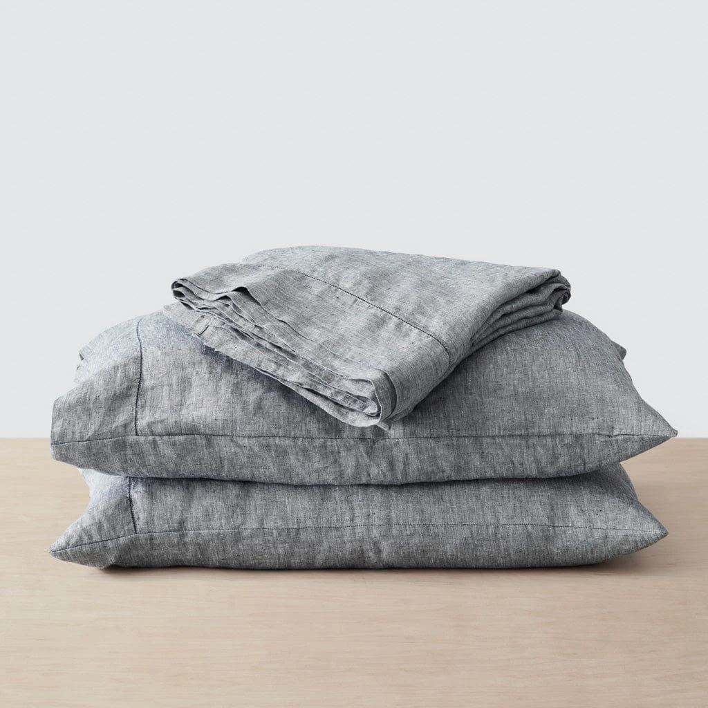 Stonewashed Linen Sheet Set 12 Stonewashed Linen Sheet Set - Image 10