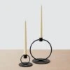 Sumita Iron Candle Holders - Set Of 2