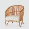 Tara Rattan Lounge Chair 1 Tara Rattan Lounge Chair -Home Sale Shop Tara Rattan Lounge Chair 1