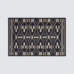 Tarak Handwoven Area Rug -Home Sale Shop Tarak Area Rug Navy 3