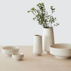 Tikal Wood Vase -Home Sale Shop Tikal Wood Vase White Teak Large 8