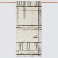 Tiya Hand-Knotted Runner -Home Sale Shop TiyaRunner Olive Revised 1