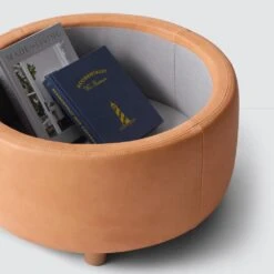 Torres Leather Storage Ottoman - Medium & Large 17 Torres Leather Storage Ottoman - Medium & Large -Home Sale Shop Torres Leather Storage Ottoman Medium 4