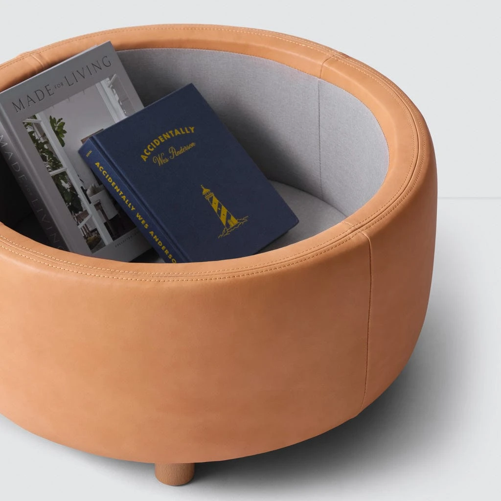 Torres Leather Storage Ottoman - Medium & Large 7 Torres Leather Storage Ottoman - Medium & Large - Image 5