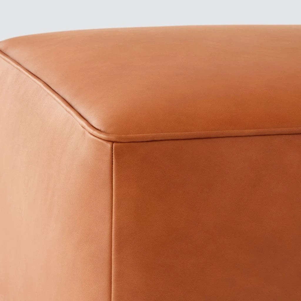 Torres Square Leather Ottoman - Medium & Large 14 Torres Square Leather Ottoman - Medium & Large - Image 12