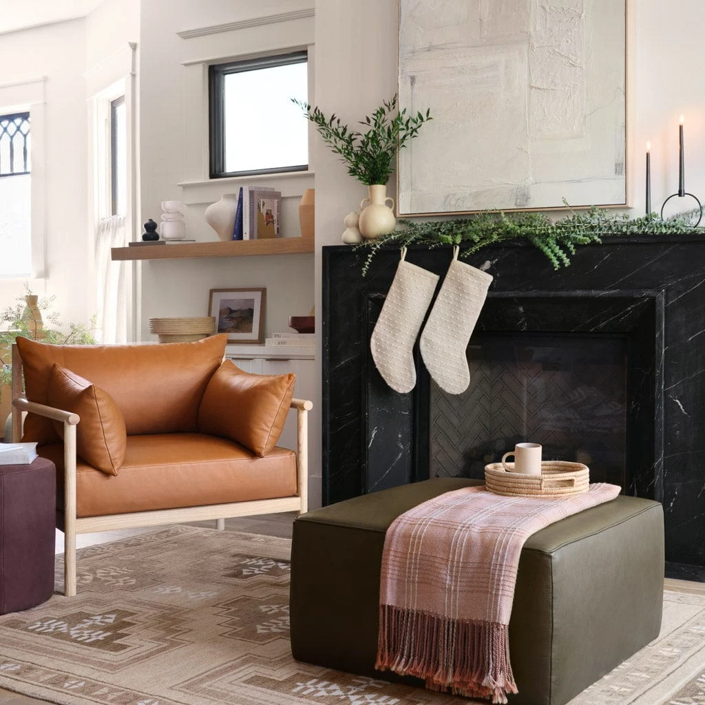 Torres Square Leather Ottoman - Medium & Large 20 Torres Square Leather Ottoman - Medium & Large - Image 18