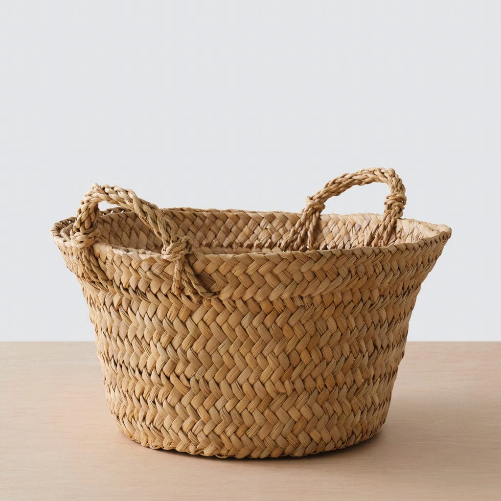 Totora Floor Basket 15 Totora Floor Basket - Image 13