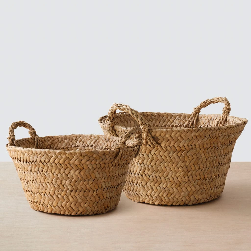 Totora Floor Basket 17 Totora Floor Basket - Image 15