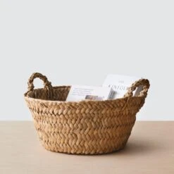 Totora Floor Basket 26 Totora Floor Basket -Home Sale Shop Totora Floor Basket Small 2