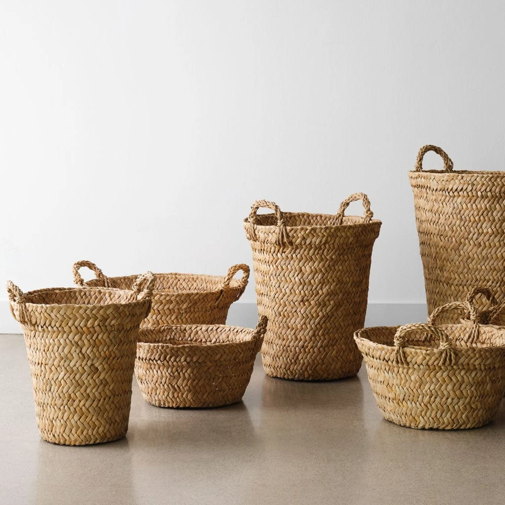 Totora Floor Basket 7 Totora Floor Basket - Image 5