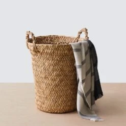 Totora Storage Basket -Home Sale Shop Totora Storage Basket Large 2