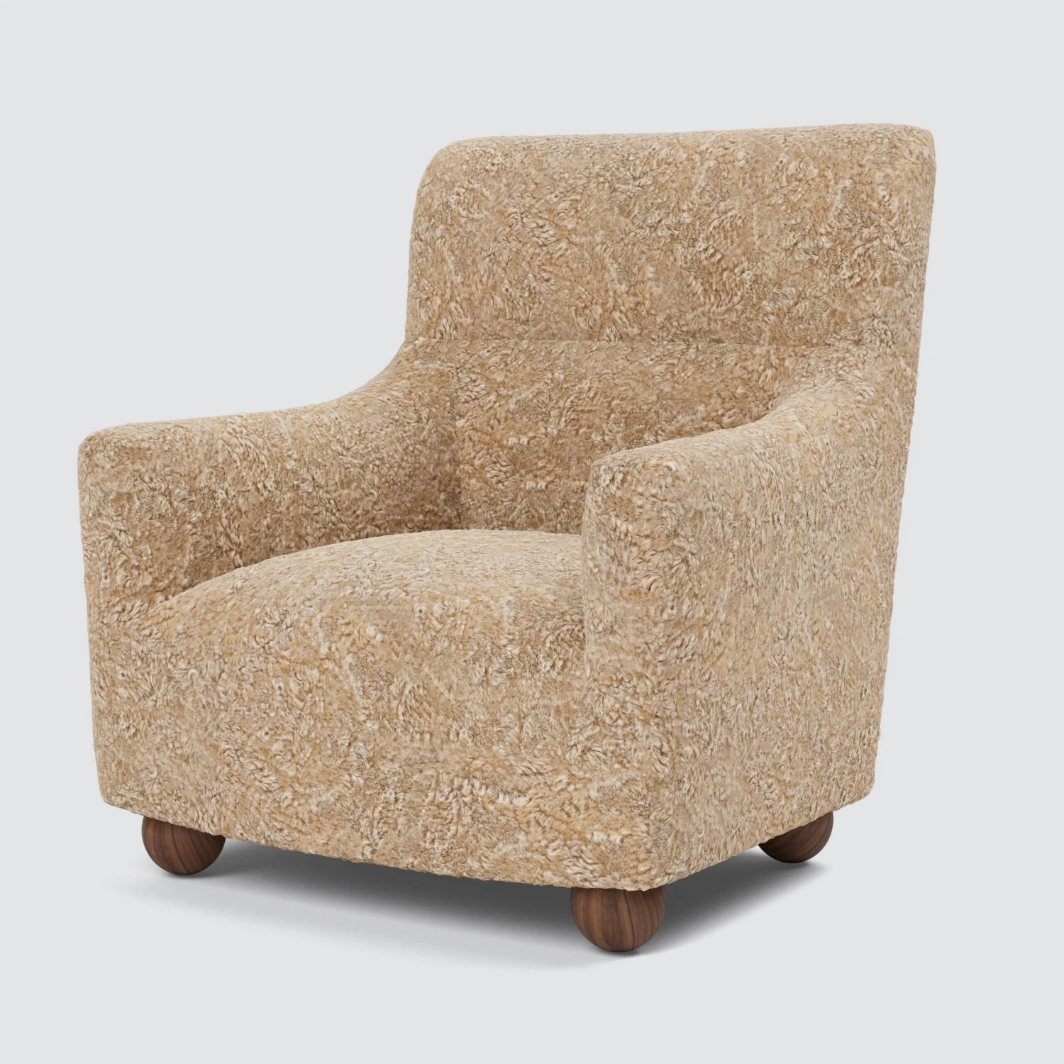 Vale Shearling Armchair 5 Vale Shearling Armchair - Image 3