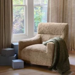 Vale Shearling Armchair 18 Vale Shearling Armchair -Home Sale Shop Vale Armchair Tan Shearling 12