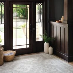 Vihan Handwoven Area Rug -Home Sale Shop Vihan Area Rug Light Grey 9