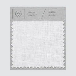 Linen Bedding Swatches -Home Sale Shop White