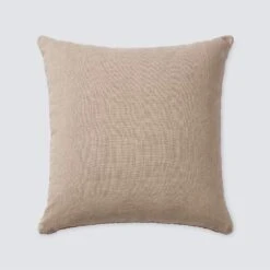 Dhara Leather Square Pillow -Home Sale Shop citizenry july2 10416