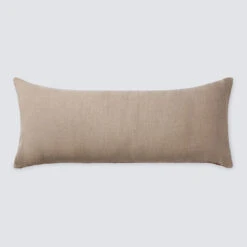 Dhara Leather Lumbar Pillow -Home Sale Shop citizenry july2 10440