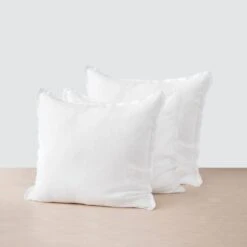 Stonewashed Linen Euro Shams 27 Stonewashed Linen Euro Shams -Home Sale Shop trio shams.001 54d3649a b987 4cc6 8ed8 084d6e998a48